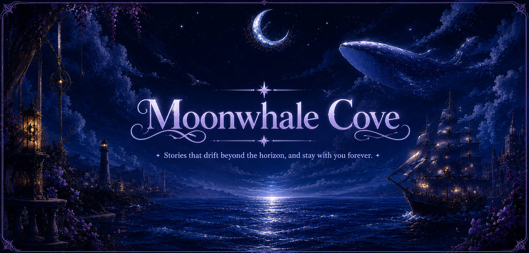Moonwhale Cove — Stories that drift beyond the horizon, and stay with you forever.
